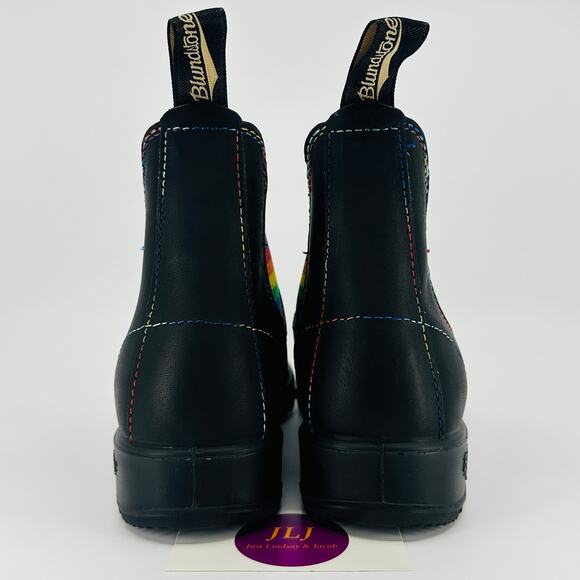 Blundstone 2105 Rainbow Black Leather Chelsea Boots Size 4.5 UK/ 7.5 US Women's - Picture 5 of 11